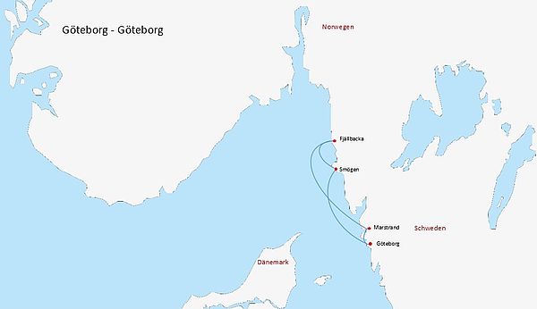 Segeln in den Schwedischen Schären Segeltörns Mitsegeln Kojencharter mit Segelreisen Hering