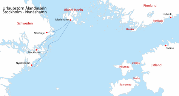 Segelreisen Schweden Alandinseln Mitsegeln Kojencharter